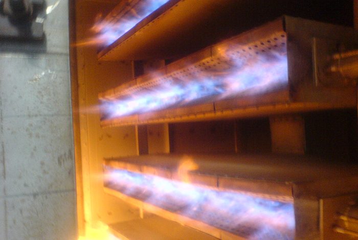 Direct hot-air furnace systems for industrial dryers project photo 3